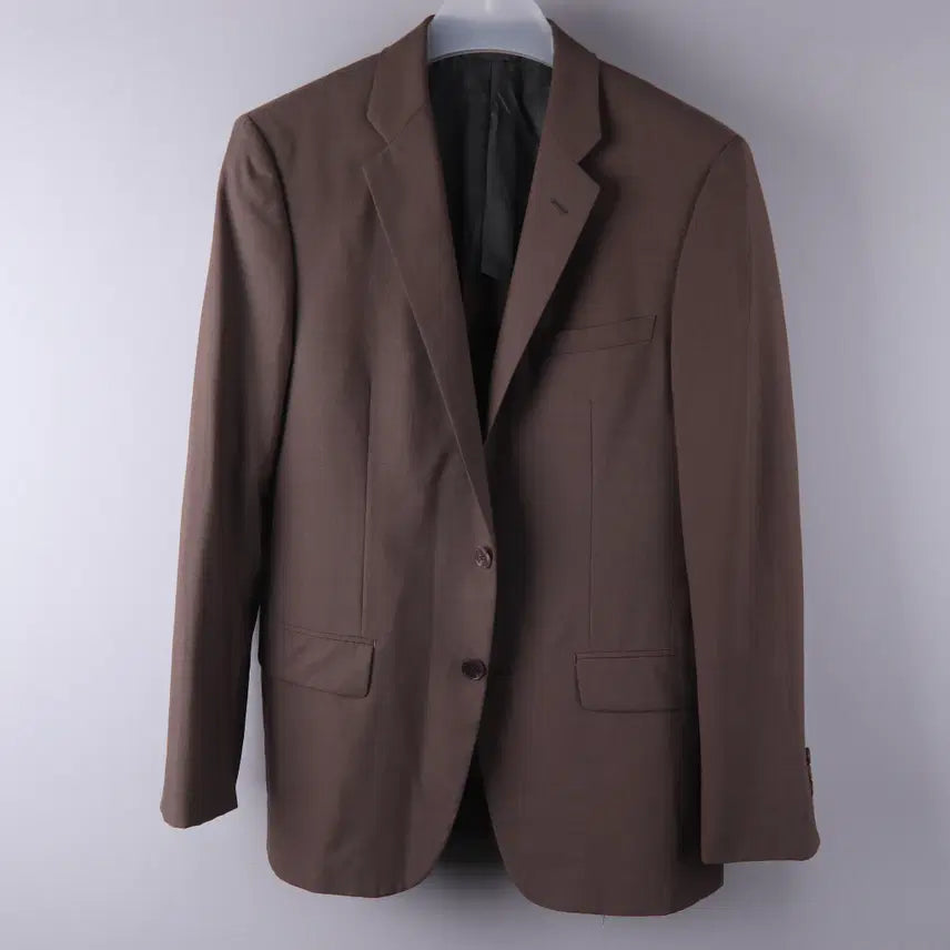 [BUNJANG] Theory 2-Button Single Blazer Jacket Brown / 띠어리(Theory) 2버튼 싱글 블레이저 자켓 브라운 (90-95)