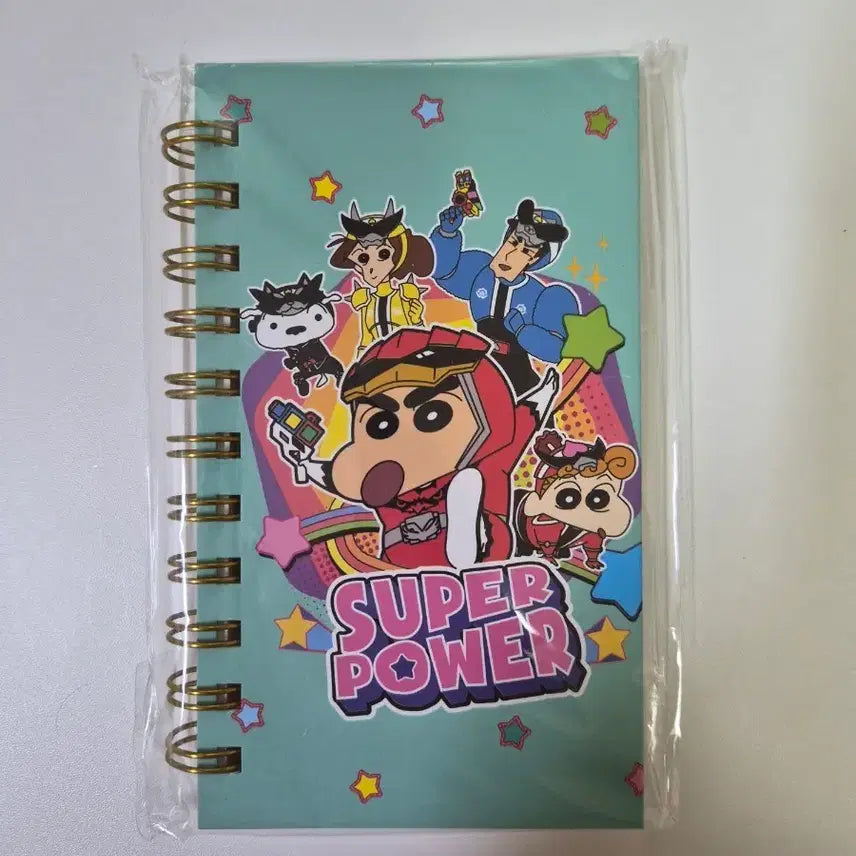 [BUNJANG] Crayon Shin-chan Spring Memo Pad / 짱구 스프링 메모지