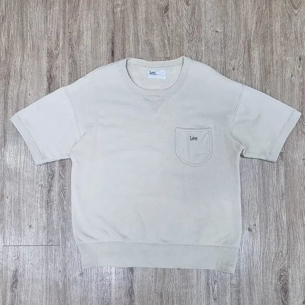 [BUNJANG] Lee Sweatshirt Loose Fit T-shirt M - Women / Lee 스웨트 루즈핏 맨투맨 반팔 M _ 여성,일본 라이센스