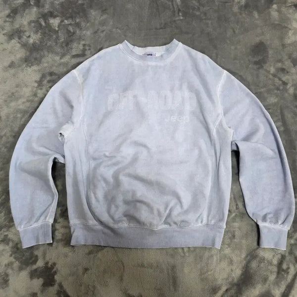 [BUNJANG] Jeep Off-road Pigment Sweatshirt / (M)지프 오프로드 피그먼트 맨투맨