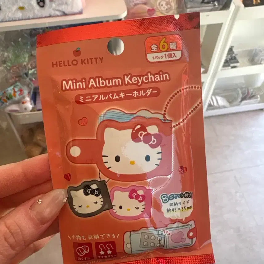 [BUNJANG] Hello Kitty Mini Album Keyholder Random / 헬로키티 미니 앨범 키홀더 랜덤