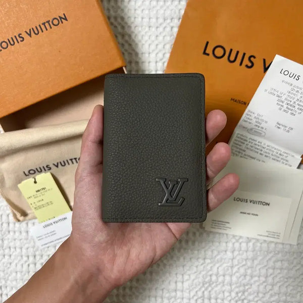 [BUNJANG] Louis Vuitton Aerogram Organizer Khaki / (25년구매 풀구성) 루이비통 에어로그램 오거나이저