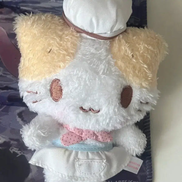 [BUNJANG] Sanrio Marshmallow Chef Mascot Plush / 산리오 마슈마로 스핀즈 요리사 마스코트 인형