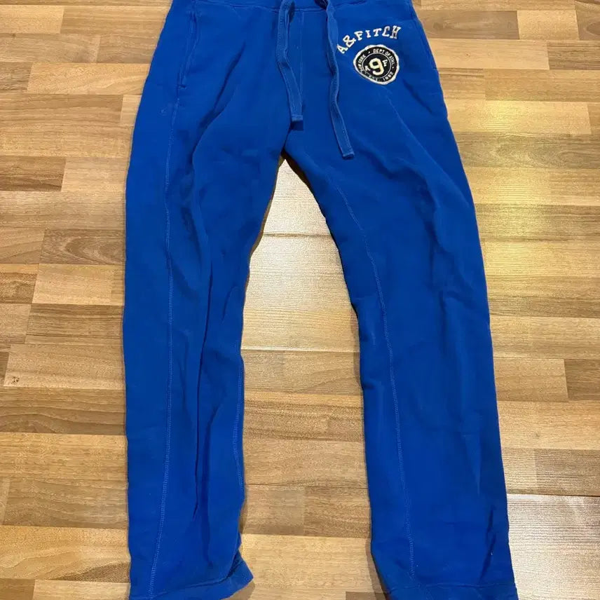 [BUNJANG] Abercrombie & Fitch Blue Training Pants Medium / 아베크롬비 블루 트레이닝 팬츠 M