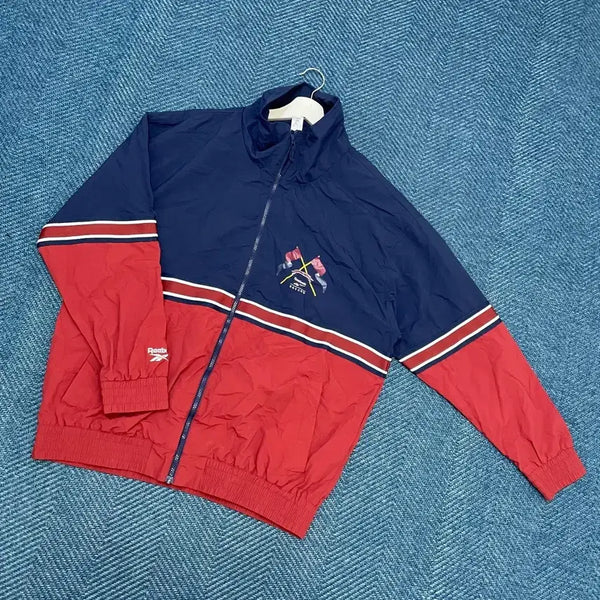 [BUNJANG] Romantic Crown x Reebok Windbreaker Jacket 2XL / [2XL] 로맨틱크라운 X 리복 바람막이 만원샵