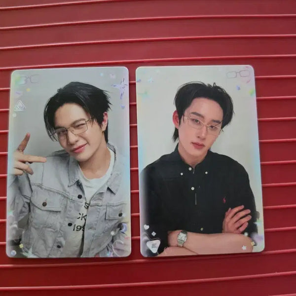 [BUNJANG] GMMTV Will & Earth Glasses Photocard Bundle / gmmtv 북페어 윌엣 안경포카
