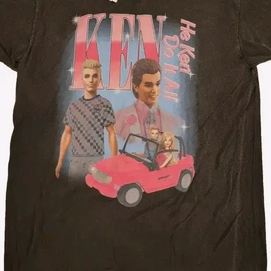 [BUNJANG] Barbie Ken Short Sleeve T-Shirt (L) / 바비 켄 반팔 티셔츠L