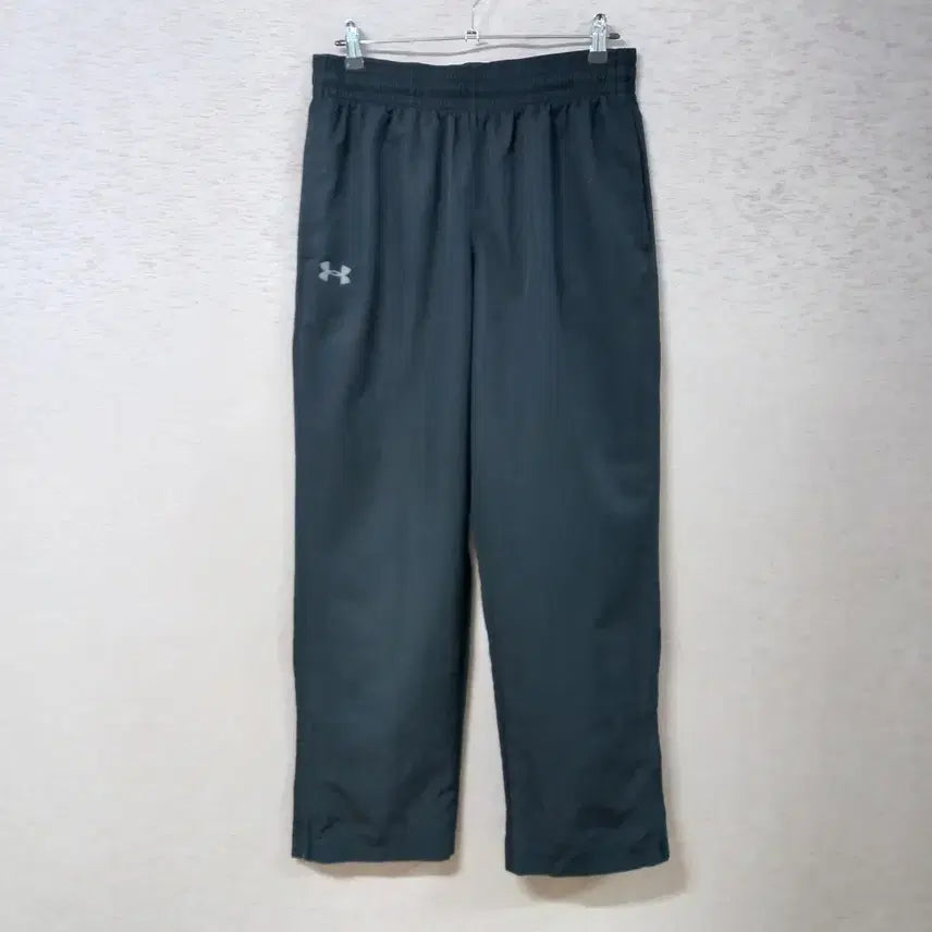 [BUNJANG] Under Armour Mesh Zipper Hem Black Pants (Men's) / B8-12/언더아머 망사안가 밑단지퍼 블랙팬츠 남성