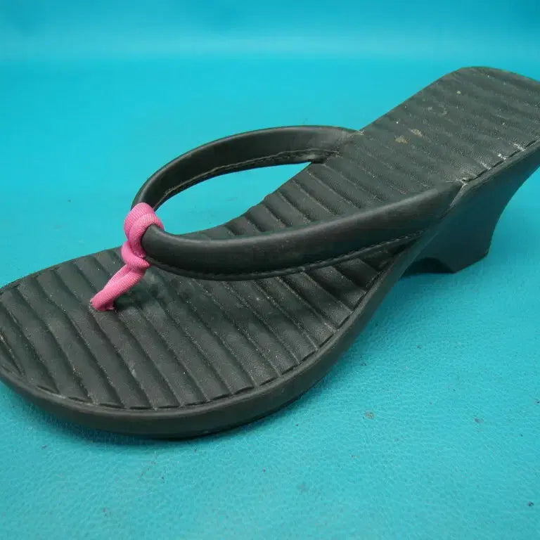 [BUNJANG] Crocs Wedge Flip-Flop Sandals (Size 230-235) / 230~235/r2-928/크록스 웨지 플립플립 샌들/구제특별시