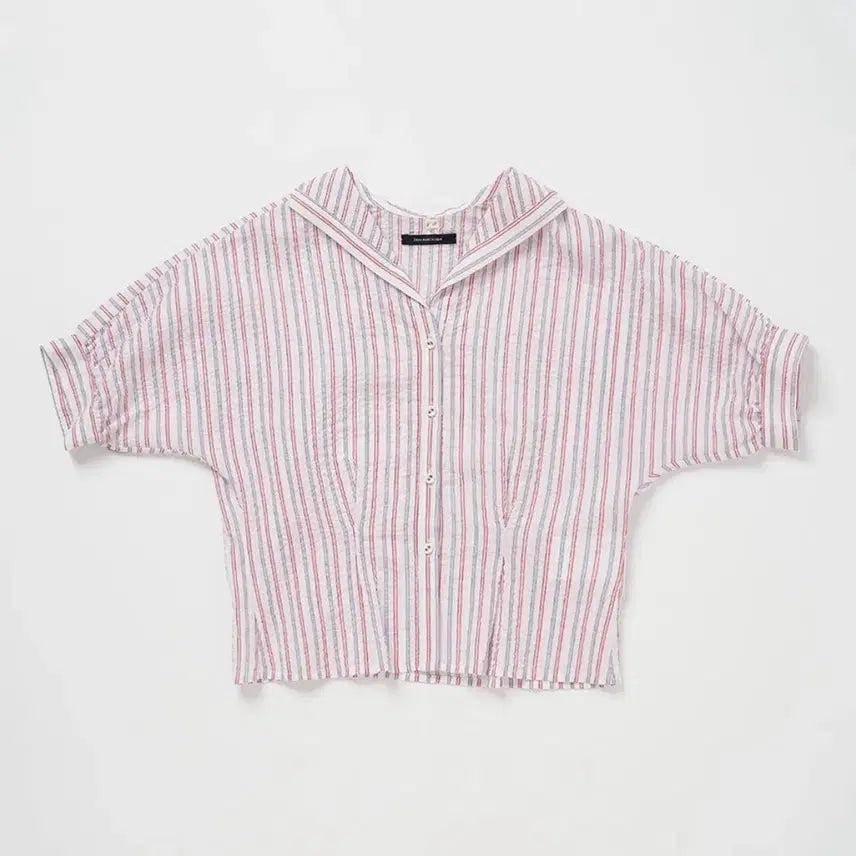 [BUNJANG] Via Plain Striped Blouse / 비아플레인 스트라이프 블라우스
