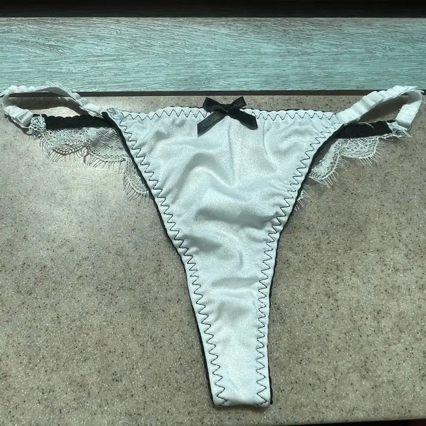 [BUNJANG] Women's White Lace Panties / (중고) 여성팬티 화이트 레이스