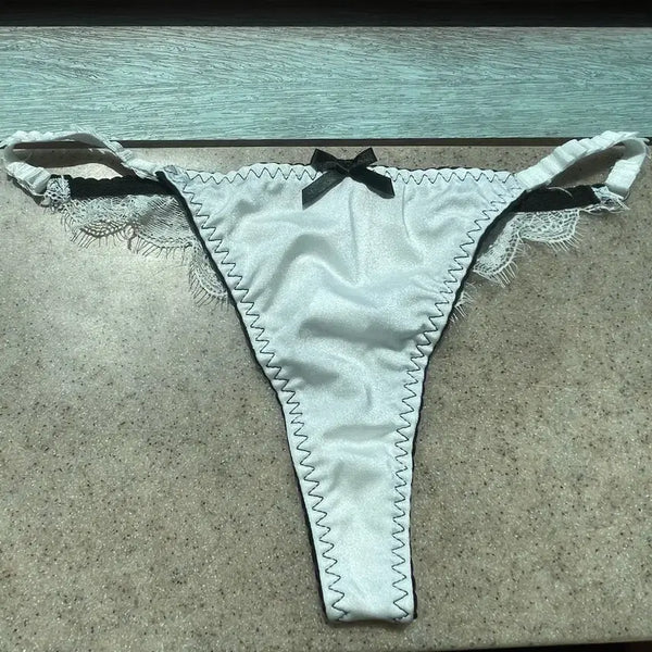 [BUNJANG] Women's White Lace Panties / (중고) 여성팬티 화이트 레이스