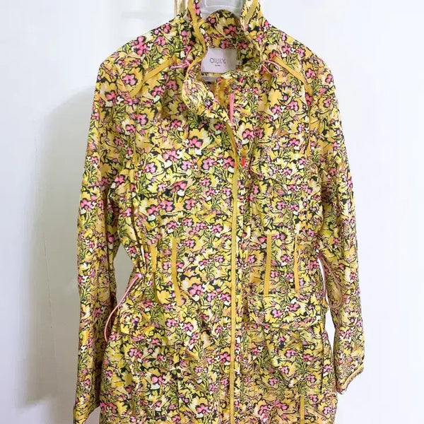 [BUNJANG] Mong Vintage Oilily Women's String Line Half Jacket (M) / 몽빈티지(M)오일릴리여자스트링라인하프자켓