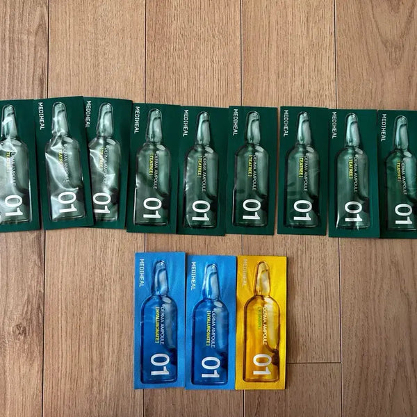 [BUNJANG] Mediheal Derma Ampoule Set (15pcs) / 메디힐 더마 앰플 낱개 15개 일괄 판매