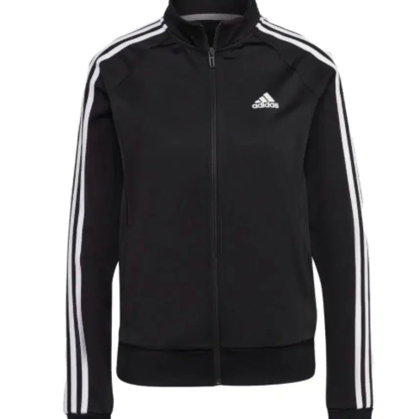 [BUNJANG] Adidas Women's Black Jersey Track Top / 새상품) 아디다스 여성용 검정색 져지 트랙탑