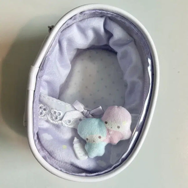 [BUNJANG] Sanrio Little Twin Stars Enjoy Idol Pouch Doll Keychain / 산리오 리틀트윈스타 엔조이아이돌 누이요람 파우치 인형 키링 고전