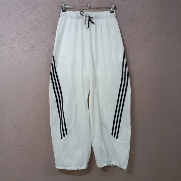 [BUNJANG] White String Hem Bending Pants / B8-12/밑단스트링 화이트 밴딩팬츠 새제품
