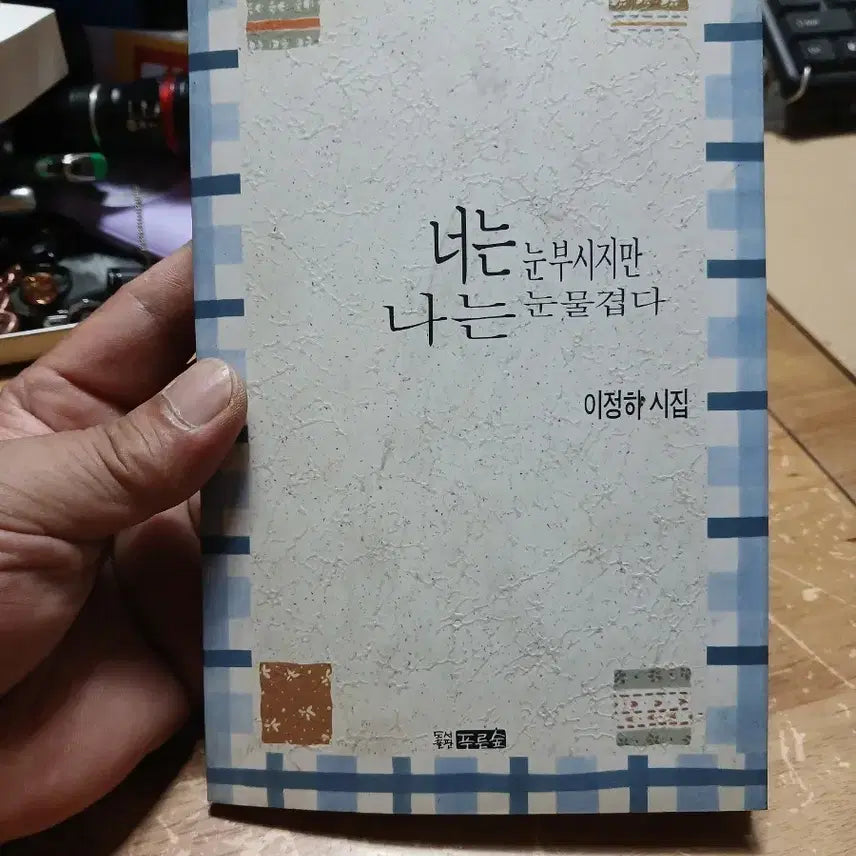 [BUNJANG] Lee Jung-ha "You Are Dazzling, But I Am Tearful" Poetry Collection / 너는 눈부시지만 나는 눈물 겹다 이정하시집95년