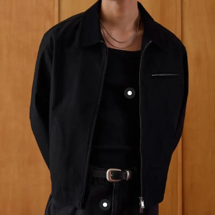 [BUNJANG] Musinsa Standard Canvas Work Jacket Black L Size / 무신사스탠다드 캔버스 워크 재킷 블랙 L사이즈