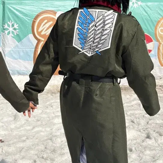 [BUNJANG] Attack on Titan Mikasa Coat / 진격의거인 미카사코트 S