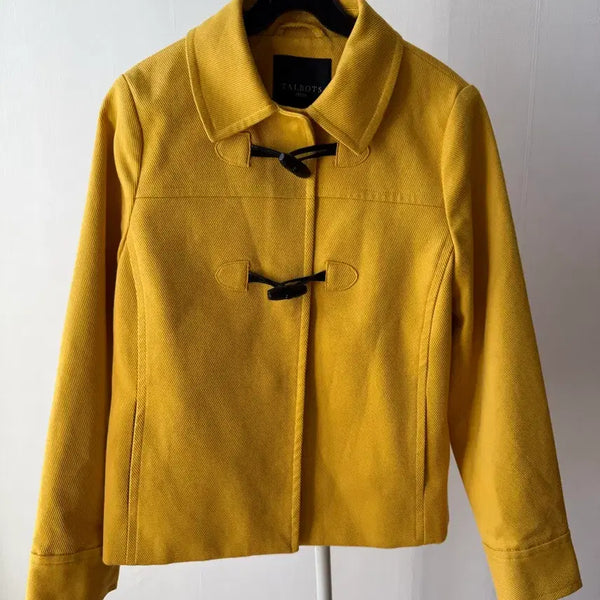 [BUNJANG] Talbots Yellow Toggle Button Jacket / TALBOTS 자켓