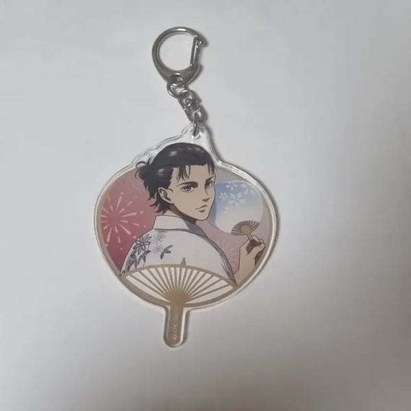 [BUNJANG] Attack on Titan Eren Fan Charm / 진격의거인 에렌 부채키링