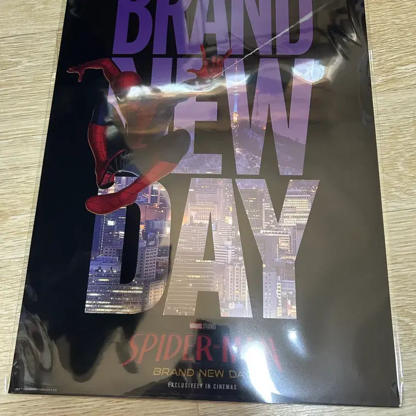 [BUNJANG] Spider-Man A3 PET Poster (3rd Week Special) / (A3전용)스파이더맨 3주차 PET 포스터