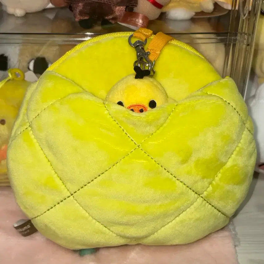 [BUNJANG] Rilakkuma Kiiroitori Melonpan Lilpass Pouch / 리락쿠마 키이로이토리 메론빵 릴패스 파우치