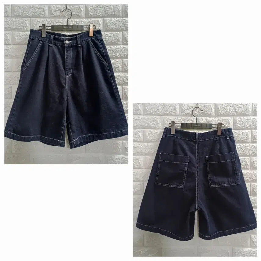 [BUNJANG] Herden39 Pin-tuck Bermuda Shorts Unisex / 허단39 핀턱 버뮤다팬츠 공용