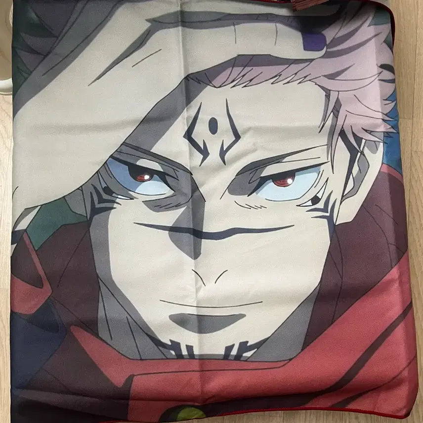 [BUNJANG] Jujutsu Kaisen Sukuna Slung Towel / 주술회전 스쿠나 슬로건 타올