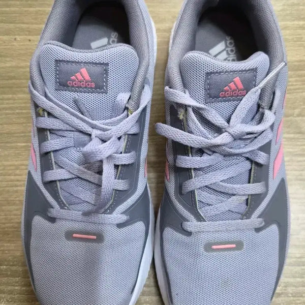 [BUNJANG] Adidas Grey Pink Women's Sneakers / 아디다스 운동화 그레이 핑크