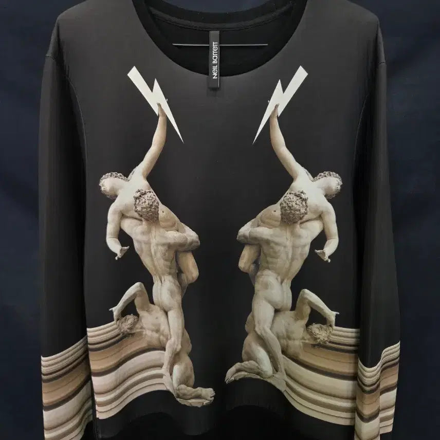 [BUNJANG] Neil Barrett Sweatshirt T-Shirt Size S / 닐바렛 맨투맨 티셔츠 S