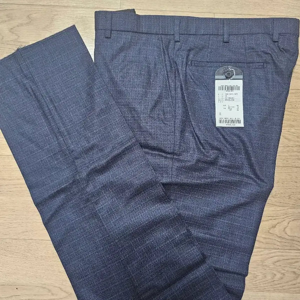 [BUNJANG] Men's Navy Suit Pants - Spring/Autumn Fit - Size 92cm / 남성 정장 바지 네이비 92cm 춘추복 새상품