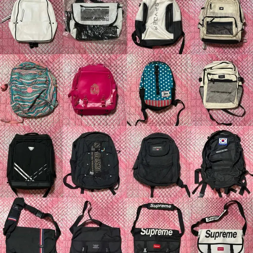 [BUNJANG] Assorted Backpacks, Messenger Bags, and Crossbody Bags for Students / 학생 가방 추천 브랜드 백팩 메신저백 크로스백 모음 교신