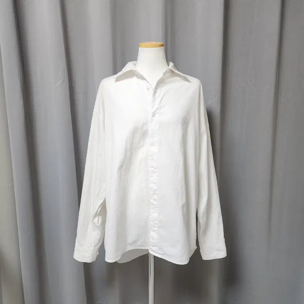 [BUNJANG] 3Times Cotton Oversized Corduroy Shirt M / 쓰리타임즈 코튼 오버핏 코듀로이 셔츠 m