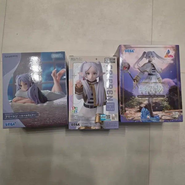 [BUNJANG] Frieren: Beyond Journey's End Figure 3 Types Set / 장송의 프리렌 피규어 3종 세트