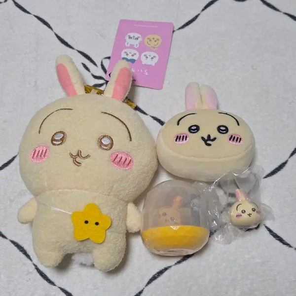 [BUNJANG] Chiikawa Usagi Gamaguchi Coin Purse, Doll, Gacha Bundle Set / 치이카와 우사기 가마구치 동전지갑/인형/가챠 일괄판매