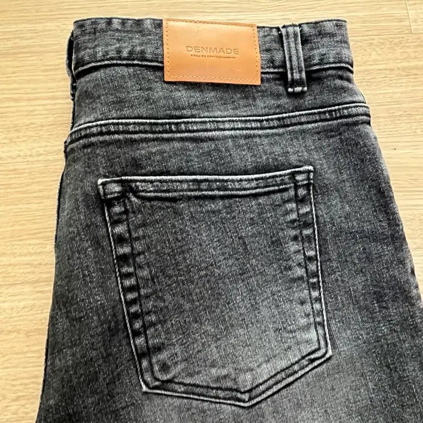 [BUNJANG] Denmade Black Denim Pants / 덴메이드 흑청 데님