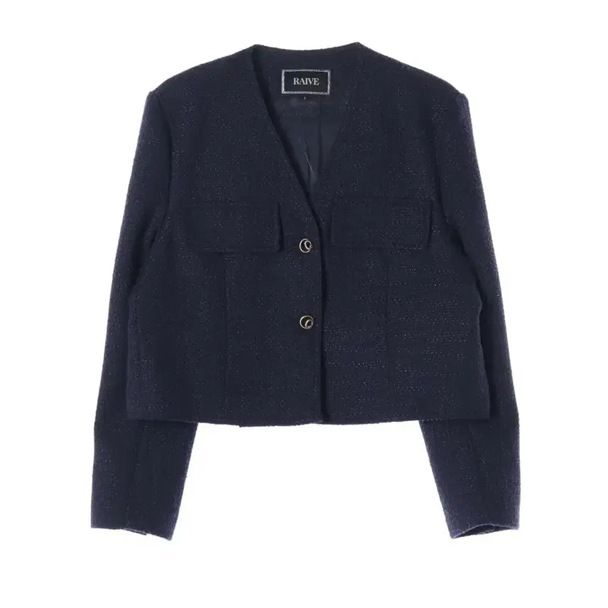 [BUNJANG] RAIVE Button Tweed Jacket / 레이브 버튼 트위드자켓