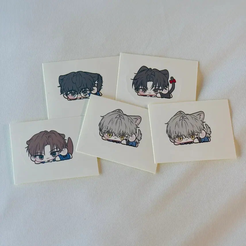 [BUNJANG] Kim Sol-eum Grape Choi Yo-won J3 Official Sticker Pack / [원가이하] 원님 괴담출근 괴출 엎드려 스티커팩 김솔음 포도 최요원 제삼 j3