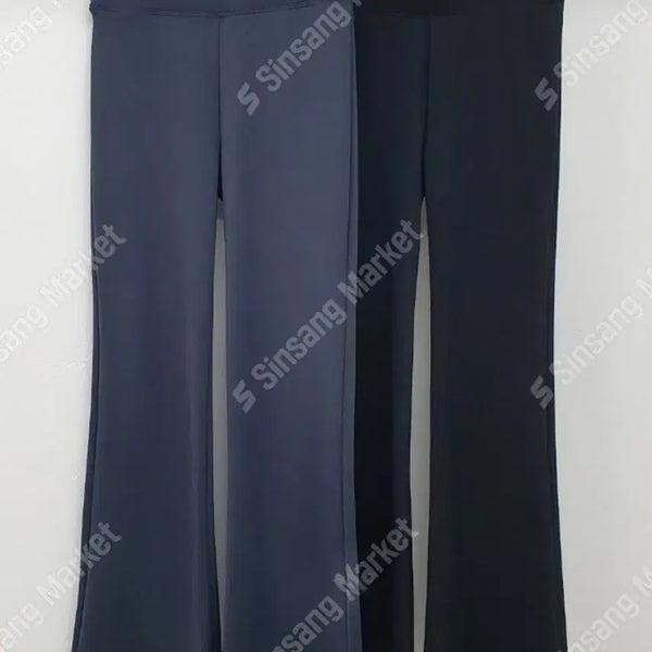 [BUNJANG] No-Waistband Tummy Control Bootcut Leggings (Select One) / 노와이존 똥배 부츠컷 레깅스 택1
