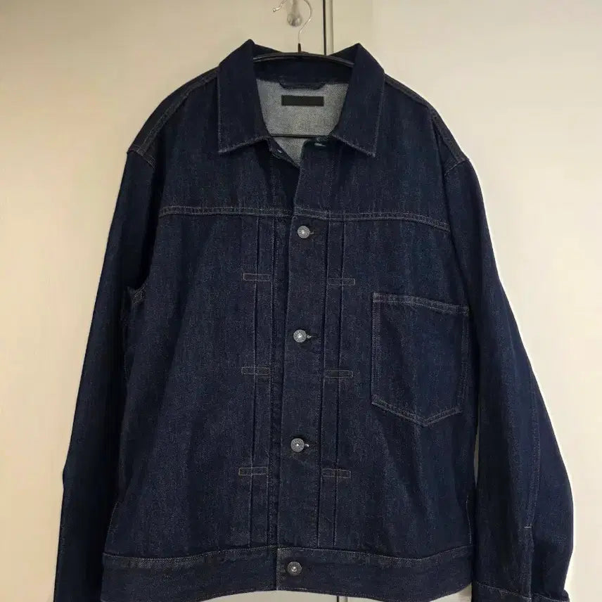 [BUNJANG] Uniqlo Denim Trucker Jacket XL / 유니클로 대전판 데님 트러커 XL