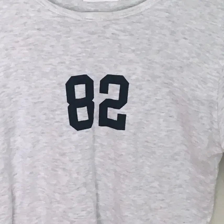 [BUNJANG] Autumn 7-Sleeve T-Shirt White / 어텀 7부 반팔 화이트