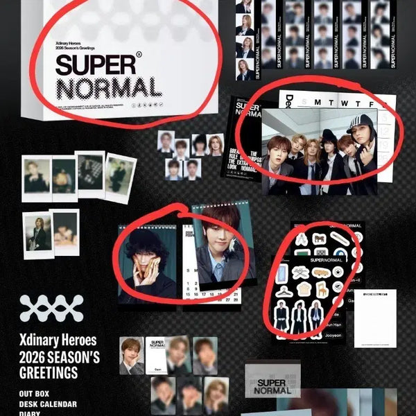 [BUNJANG] AKMU 2026 Season's Greetings Components / 엑디즈 2026 시그 구성품