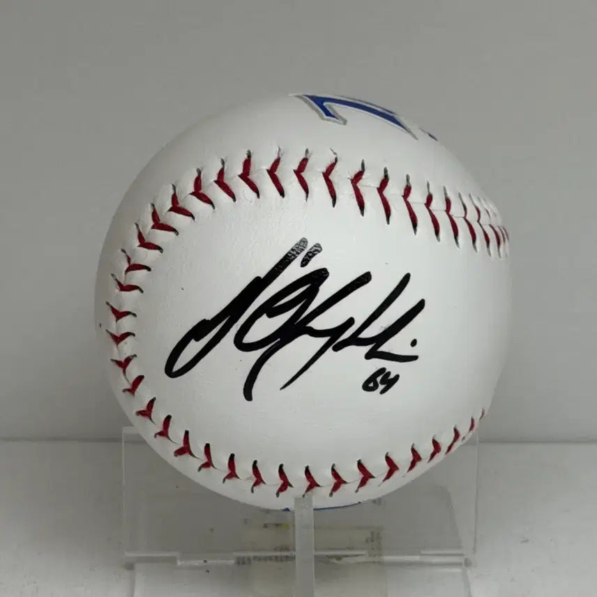 [BUNJANG] Samsung Lions Jack O'Racle Signed Baseball / 삼성라이온즈  잭 오러클린   로고볼  사인볼 친필 싸인볼