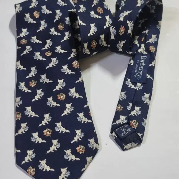 [BUNJANG] Burberry 100% Silk Classic Necktie / 버버리 정품 클래식한 실크100% 넥타이  칭찬은고래도춤추게