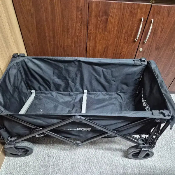 [BUNJANG] Camp365 Folding Wagon Black / 캠프365 폴딩 웨건 블랙
