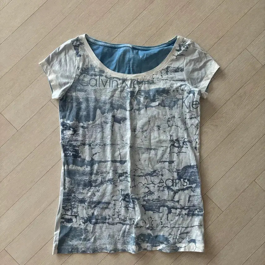 [BUNJANG] Calvin Klein Slim Fit T-Shirt / 캘빈클라인 ck 슬림핏 티셔츠