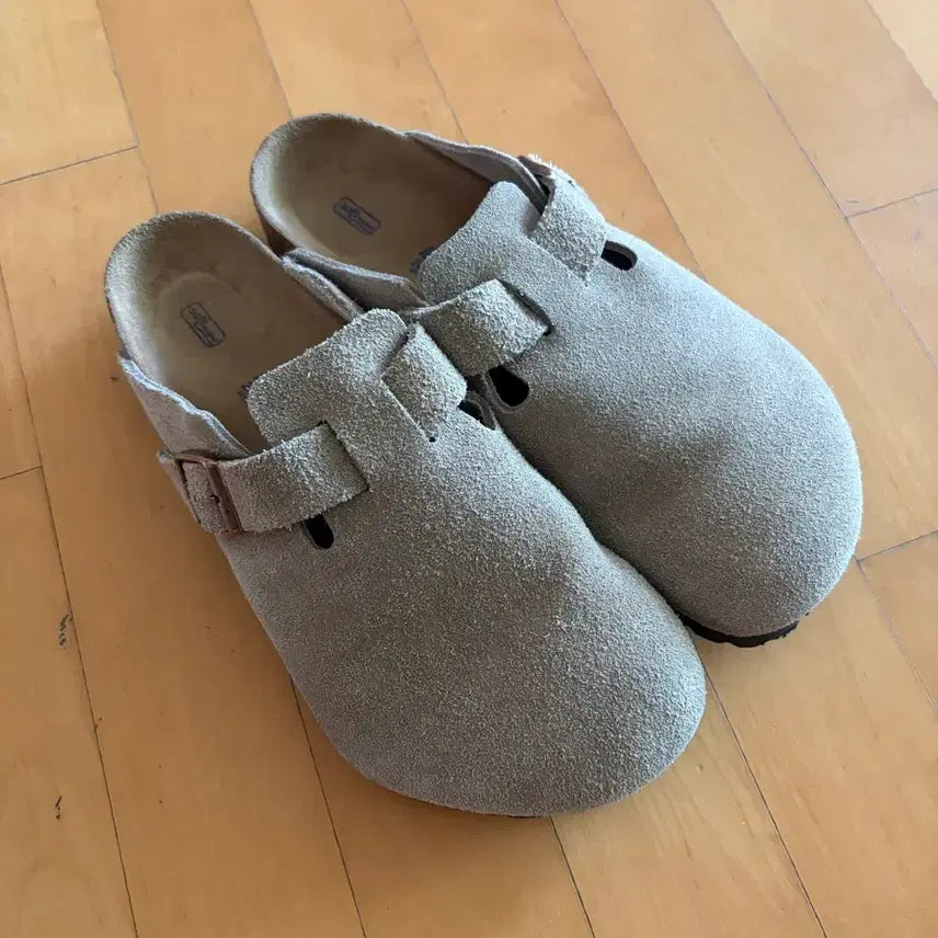 [BUNJANG] Birkenstock Boston Taupe Size 43 (280) / 버켄스탁 보스턴 타우페 43 (280)