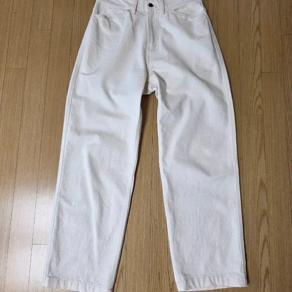 [BUNJANG] DREPROJECT PE-denim Ecru Denim Pants Size 2 / 드레프로젝트 PE-denim pe데님 에크루 데님 팬츠 2 사이즈